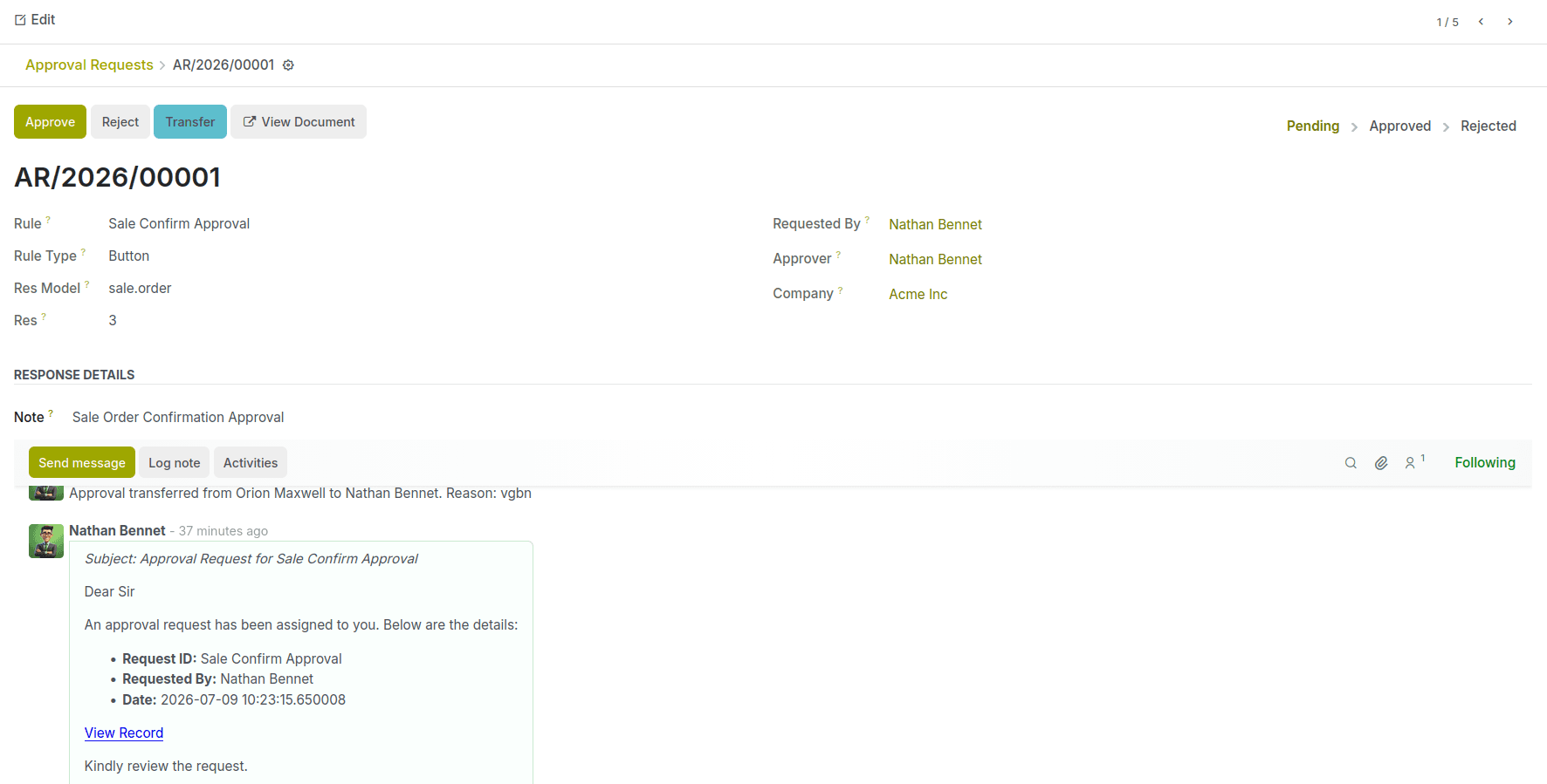 Submit and track requests with ease.