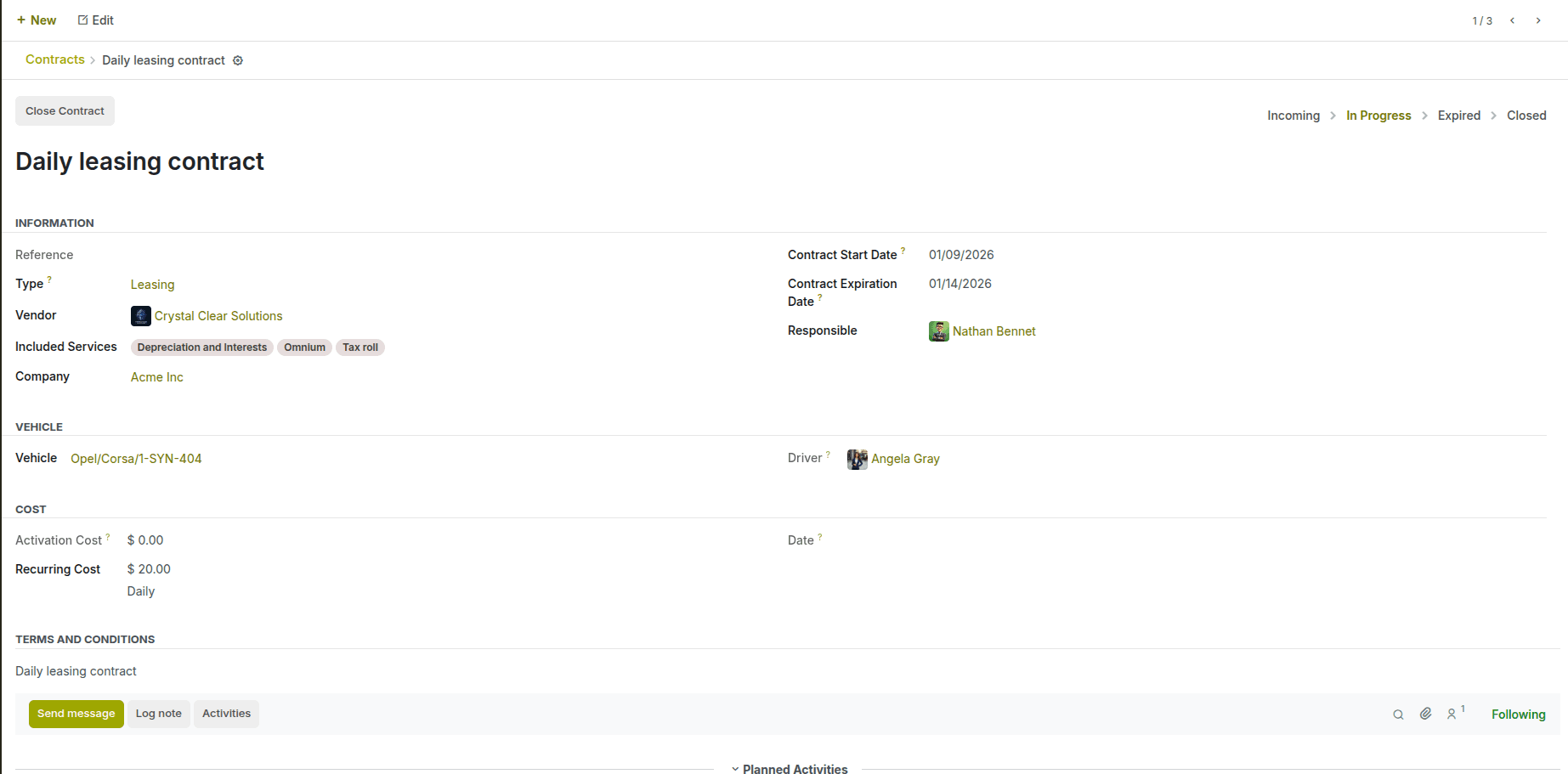 Turn Vehicles into Well-Defined Agreements