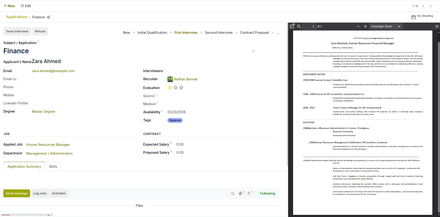 See the Full Hiring Journey at a Glance
